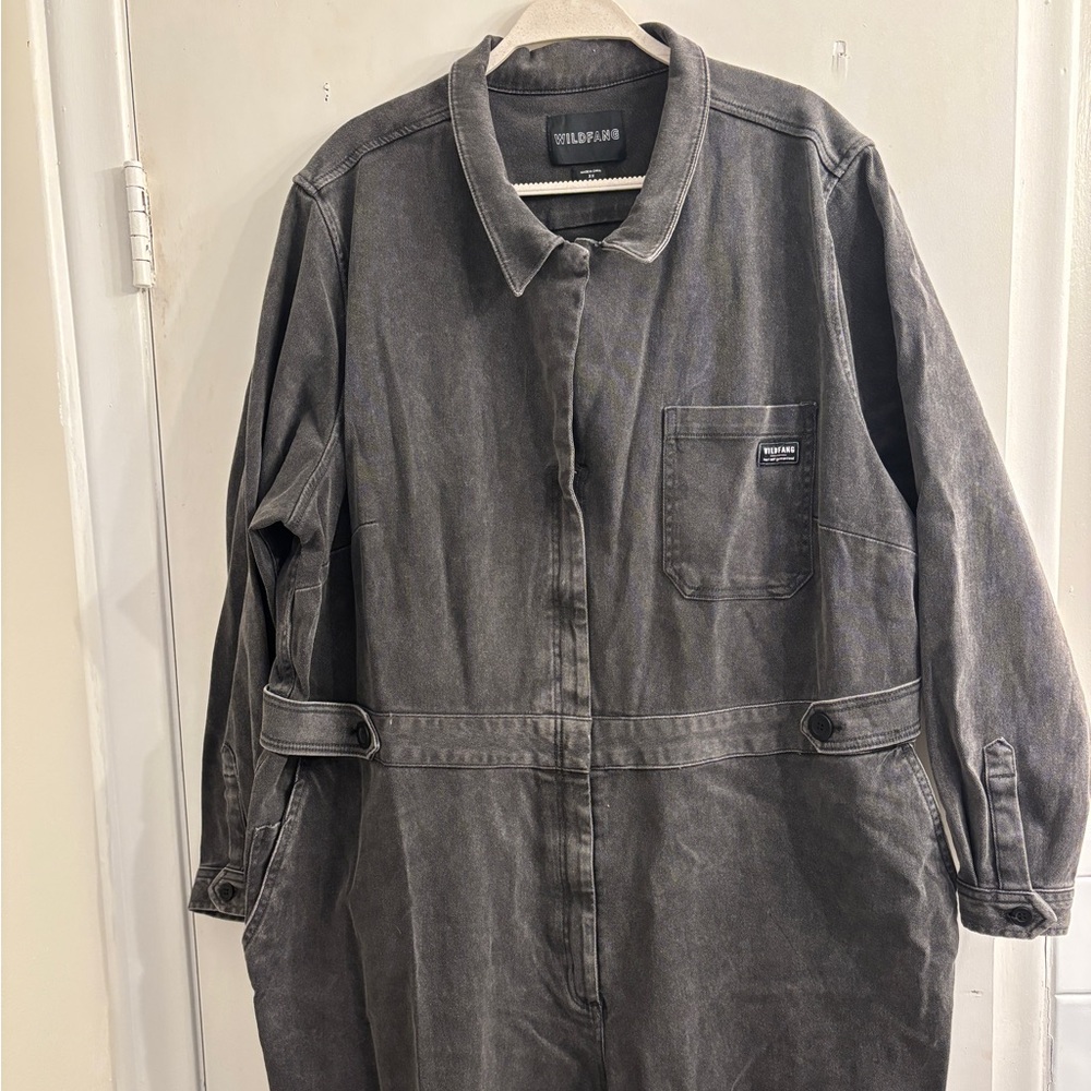 WILDFANG THE ESSENTIAL LONG SLEEVE COVERALL 3X